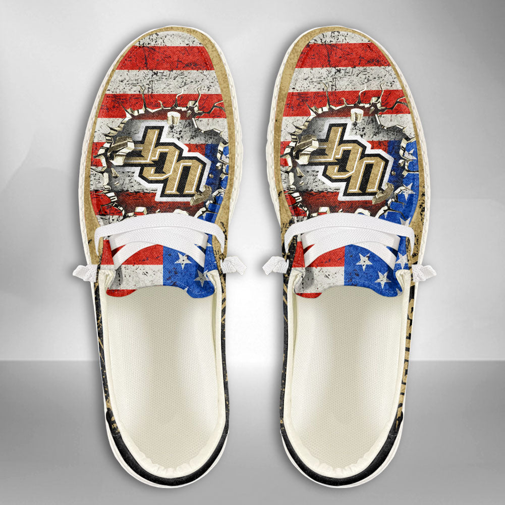 NCAA UCF Knights Custom Name Hey Dude Shoes 07 M79
