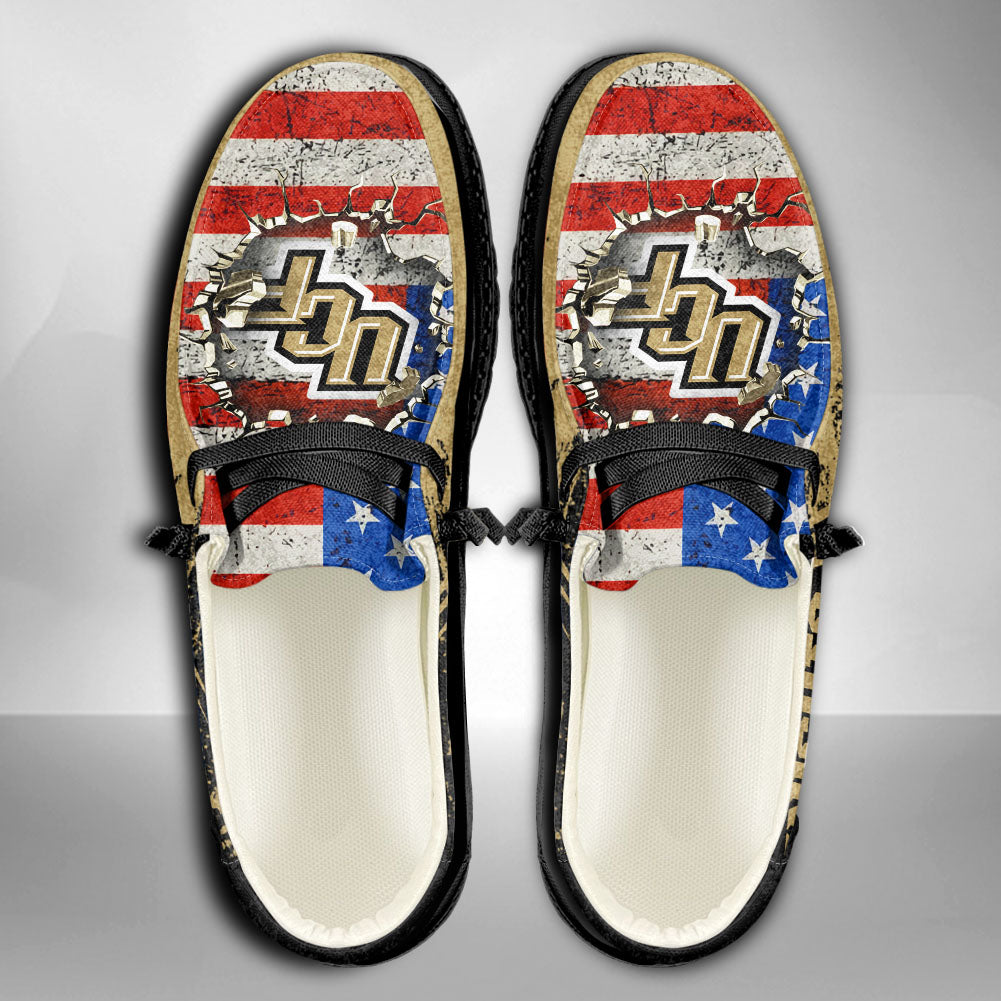 NCAA UCF Knights Custom Name Hey Dude Shoes 07 M79