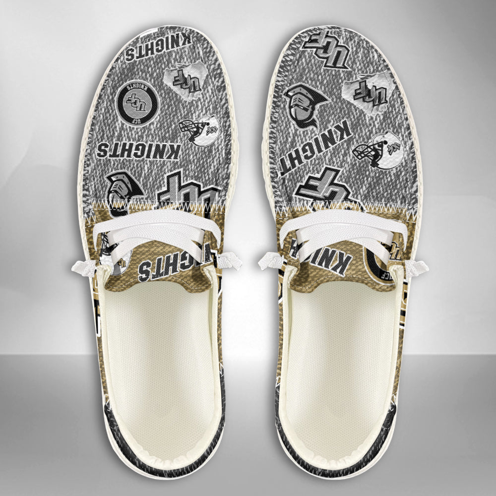 NCAA UCF Knights Custom Name Hey Dude Shoes 08 M79