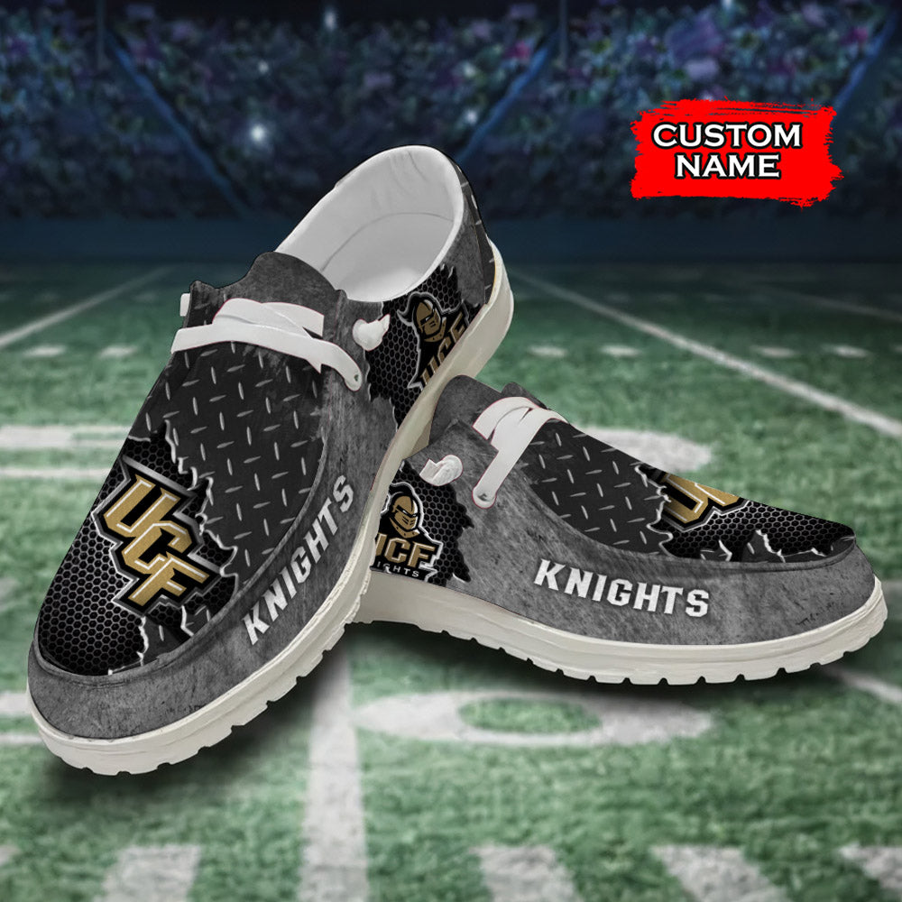 NCAA UCF Knights Custom Name Hey Dude Shoes 15 M79