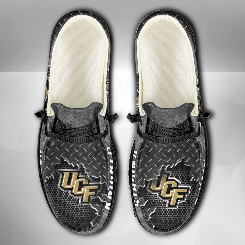 NCAA UCF Knights Custom Name Hey Dude Shoes 15 M79