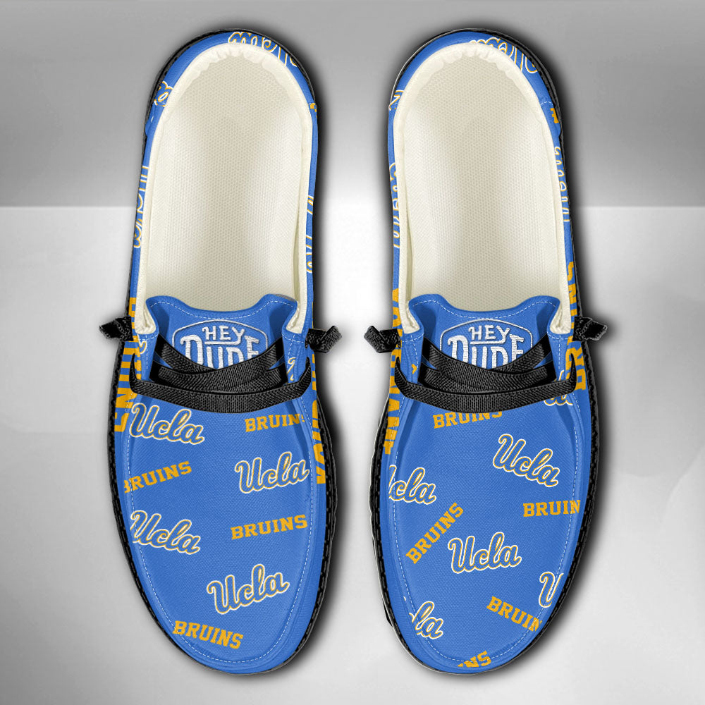 NCAA UCLA Bruins - Custom Name Hey Dude Shoes X03