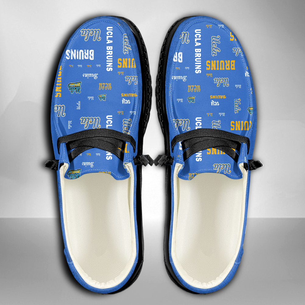 NCAA UCLA Bruins Custom Name Hey Dude Shoes 06 M79