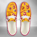 NCAA USC Trojans Custom Name Hey Dude Shoes 02 M12