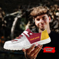 NCAA USC Trojans Custom Name Hey Dude Shoes 09 M79
