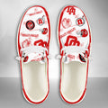 NCAA Utah Utes Custom Name Hey Dude Shoes 01 M7