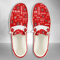 NCAA Utah Utes Custom Name Hey Dude Shoes 06 M79