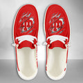 NCAA Utah Utes Custom Name Hey Dude Shoes 10 M79