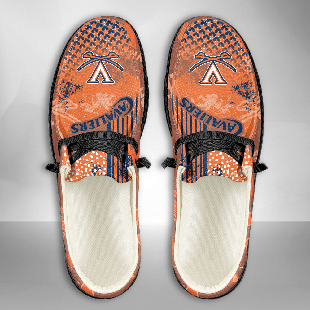 NCAA Virginia Cavaliers Custom Name Hey Dude Shoes 03 M7