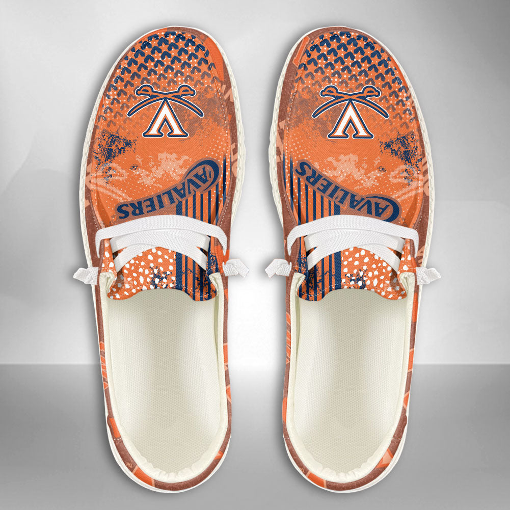 NCAA Virginia Cavaliers Custom Name Hey Dude Shoes 03 M7