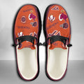 NCAA Virginia Tech Hokies Custom Name Hey Dude Shoes 01 M7
