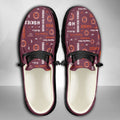 NCAA Virginia Tech Hokies Custom Name Hey Dude Shoes 04 M7
