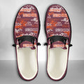 NCAA Virginia Tech Hokies Custom Name Hey Dude Shoes 05 M7