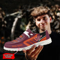 NCAA Virginia Tech Hokies Custom Name Hey Dude Shoes 11 M79