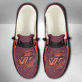 NCAA Virginia Tech Hokies Custom Name Hey Dude Shoes 11 M79