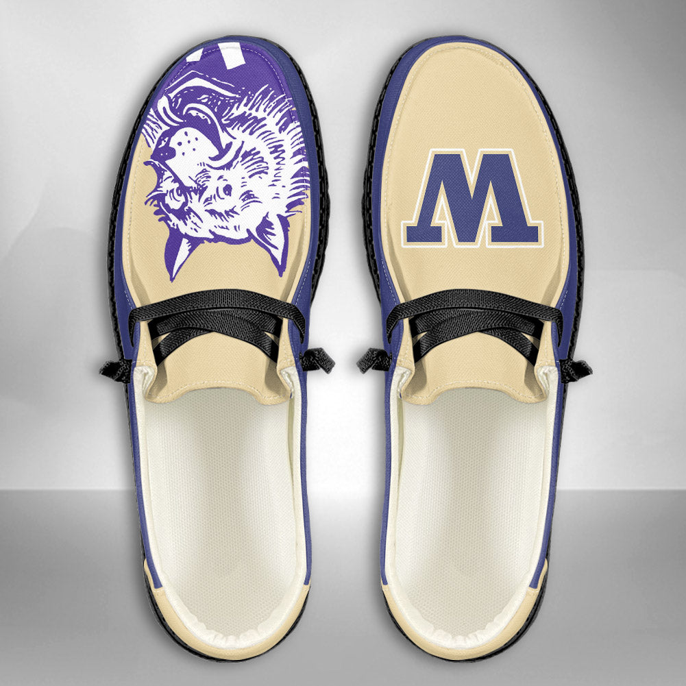 NCAA Washington Huskies - Custom Name Hey Dude Shoes 02