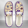 NCAA Washington Huskies Custom Name Hey Dude Shoes 04 M79