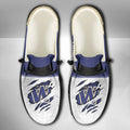 NCAA Washington Huskies Custom Name Hey Dude Shoes 09 M79