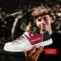 NCAA Washington State Cougars Custom Name Hey Dude Shoes 09 M79