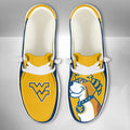 NCAA West Virginia Mountaineers - Custom Name Hey Dude Shoes 02