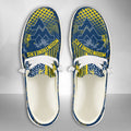 NCAA West Virginia Mountaineers Custom Name Hey Dude Shoes 03 M7