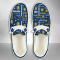 NCAA West Virginia Mountaineers Custom Name Hey Dude Shoes 06 M79