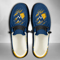 NCAA West Virginia Mountaineers Custom Name Hey Dude Shoes 10 M79