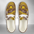 NCAA Western Michigan Broncos Custom Name Hey Dude Shoes 03 M7
