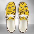 NCAA Western Michigan Broncos Custom Name Hey Dude Shoes 04 M79