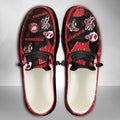NCAA Wisconsin Badgers Custom Name Hey Dude Shoes 04