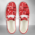 NCAA Wisconsin Badgers Custom Name Hey Dude Shoes 06 M79