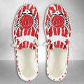 NCAA Wisconsin Badgers Custom Name Hey Dude Shoes 08 M7