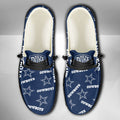 NFL Dallas Cowboys - Custom Name Hey Dude Shoes X03