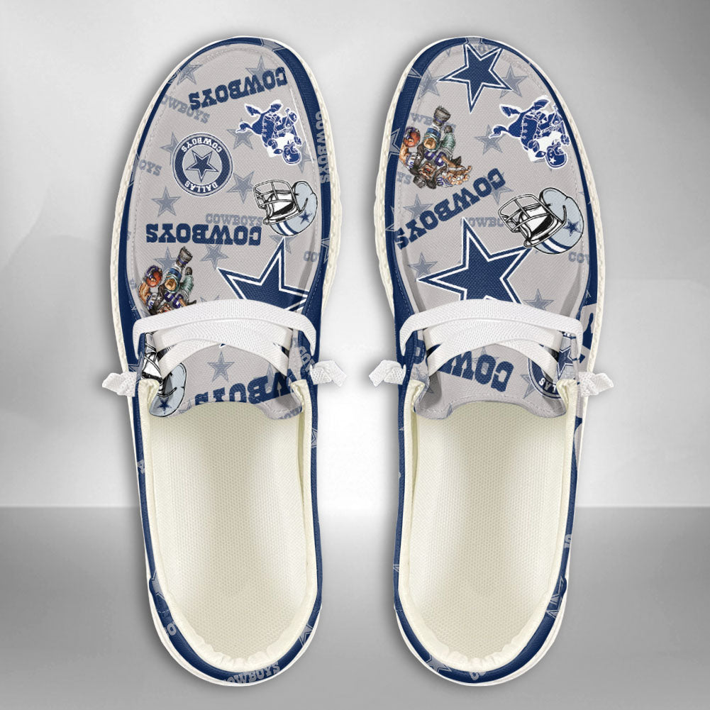 NFL Dallas Cowboys - Hey Dude Shoes 01 Custom Name