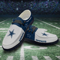 NFL Dallas Cowboys Custom Name Hey Dude Shoes 14 M79