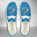 NFL Detroit Lions Custom Name Hey Dude Shoes 07 M7