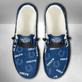 NFL Indianapolis Colts - Custom Name Hey Dude Shoes X03