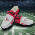 NFL Kansas City Chiefs Custom Name Hey Dude Shoes 14 M79