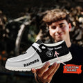 NFL Las Vegas Raiders Custom Name Hey Dude Shoes 09 M12