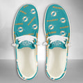 NFL Miami Dolphins - Custom Name Hey Dude Shoes X03