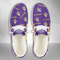NFL Minnesota Vikings - Custom Name Hey Dude Shoes X03