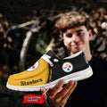 NFL Pittsburgh Steelers Custom Name Hey Dude Shoes 08 M12