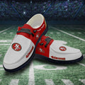 NFL San Francisco 49ers Custom Name Hey Dude Shoes 09 M12