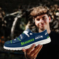NFL Seattle Seahawks - Custom Name Hey Dude Shoes X03