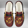NFL Washington Commanders Custom Name Hey Dude Shoes 07 M7
