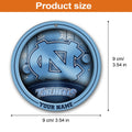 North Carolina Tar Heels Circle Aluminium Custom Ornament 2 Side Trending New Arrivals H52912 ETUG311023