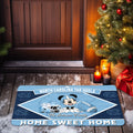 North Carolina Tar Heels Doormat Custom Your Family Name, Sport Team And MK Doormat, FootBall Fan Gifts EHIVM-52722