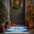 North Carolina Tar Heels Doormat Custom Your Family Name, Sport Team And MK Doormat, FootBall Fan Gifts EHIVM-52722