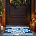 North Carolina Tar Heels Doormat Custom Your Family Name, Sport Team And MK Doormat, FootBall Fan Gifts EHIVM-52722