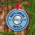 North Carolina Tar Heels Fitness Circle Aluminium Ornament 2 Side Trending New Arrivals H52883 ETUG311023